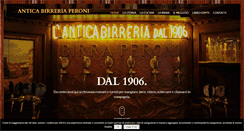 Desktop Screenshot of anticabirreriaperoni.net