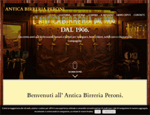 Tablet Screenshot of anticabirreriaperoni.net